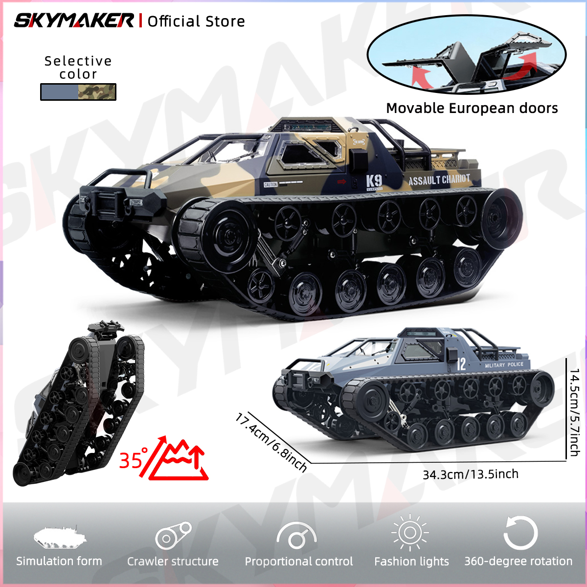 Home Automation Tutorial - JJRC C8812 Max Tracked Tank Model