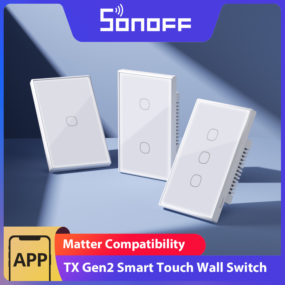 SONOFF TX Gen2 US Smart Touch  - Sonoff Basic Switch ulasan dan harga