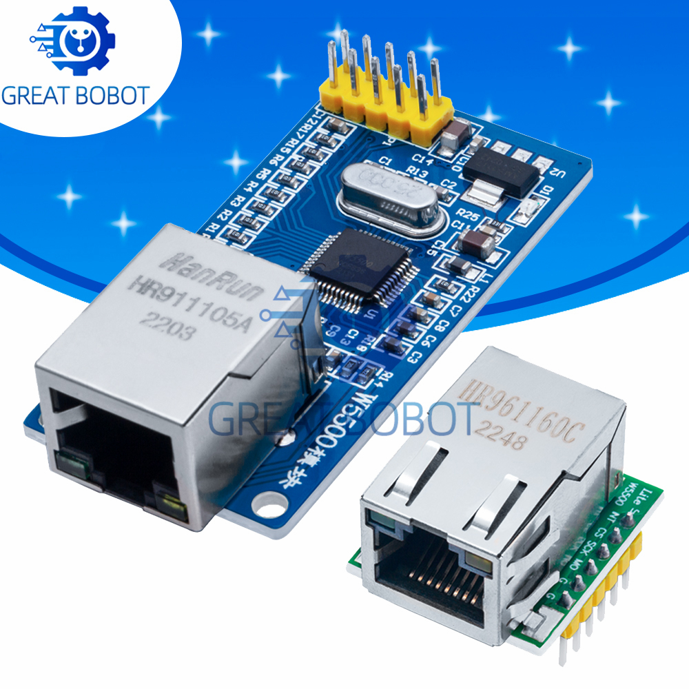 BS 1PCS  W5500 Ethernet networ - Ethernet Module W5500 ulasan dan harga