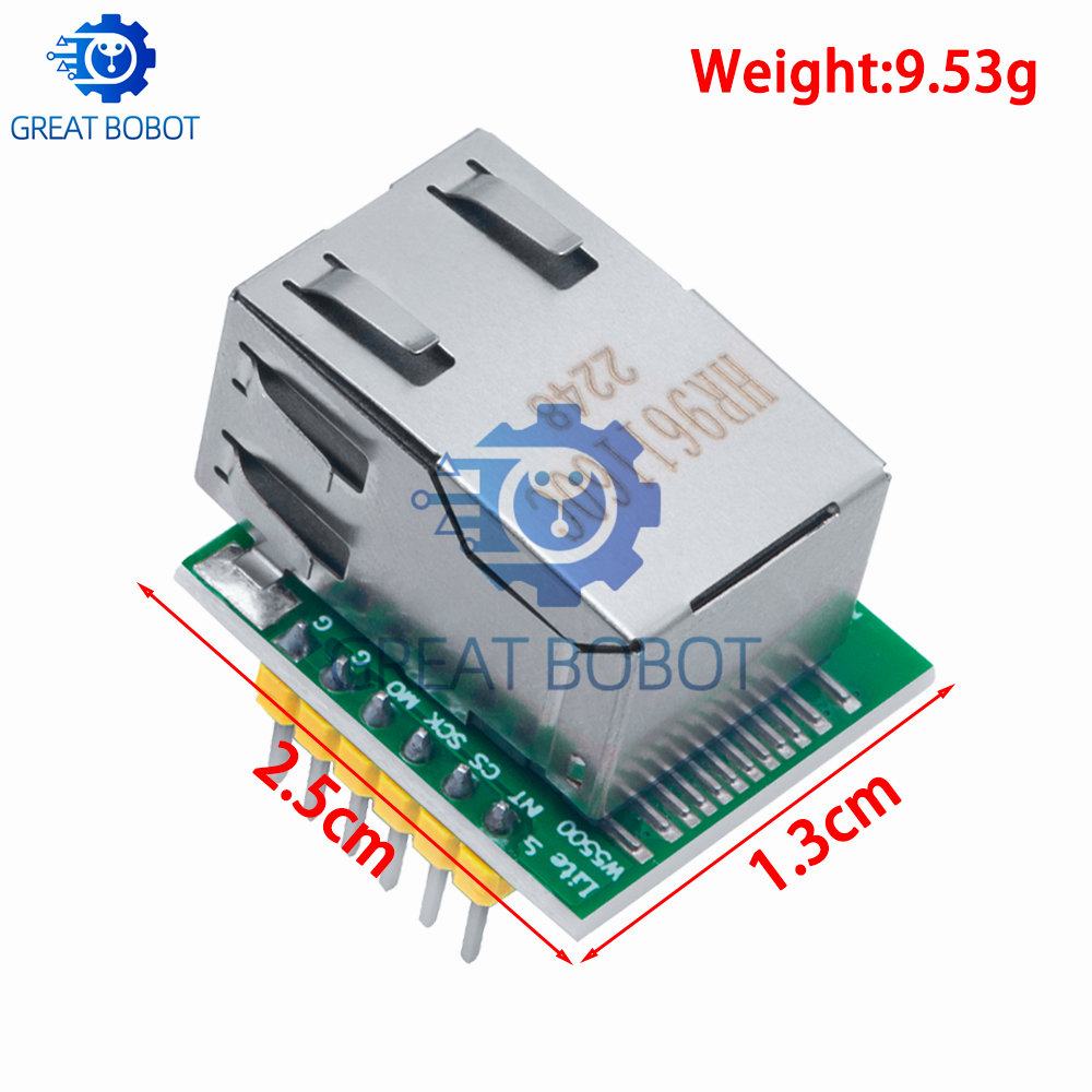 BS 1PCS  W5500 Ethernet networ - Ethernet Module W5500 ulasan dan harga