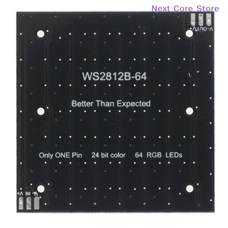 1Pcs 8x8 64 Bit LED Matrix Mod - Rgb Led Matrix 8X8 ulasan dan harga