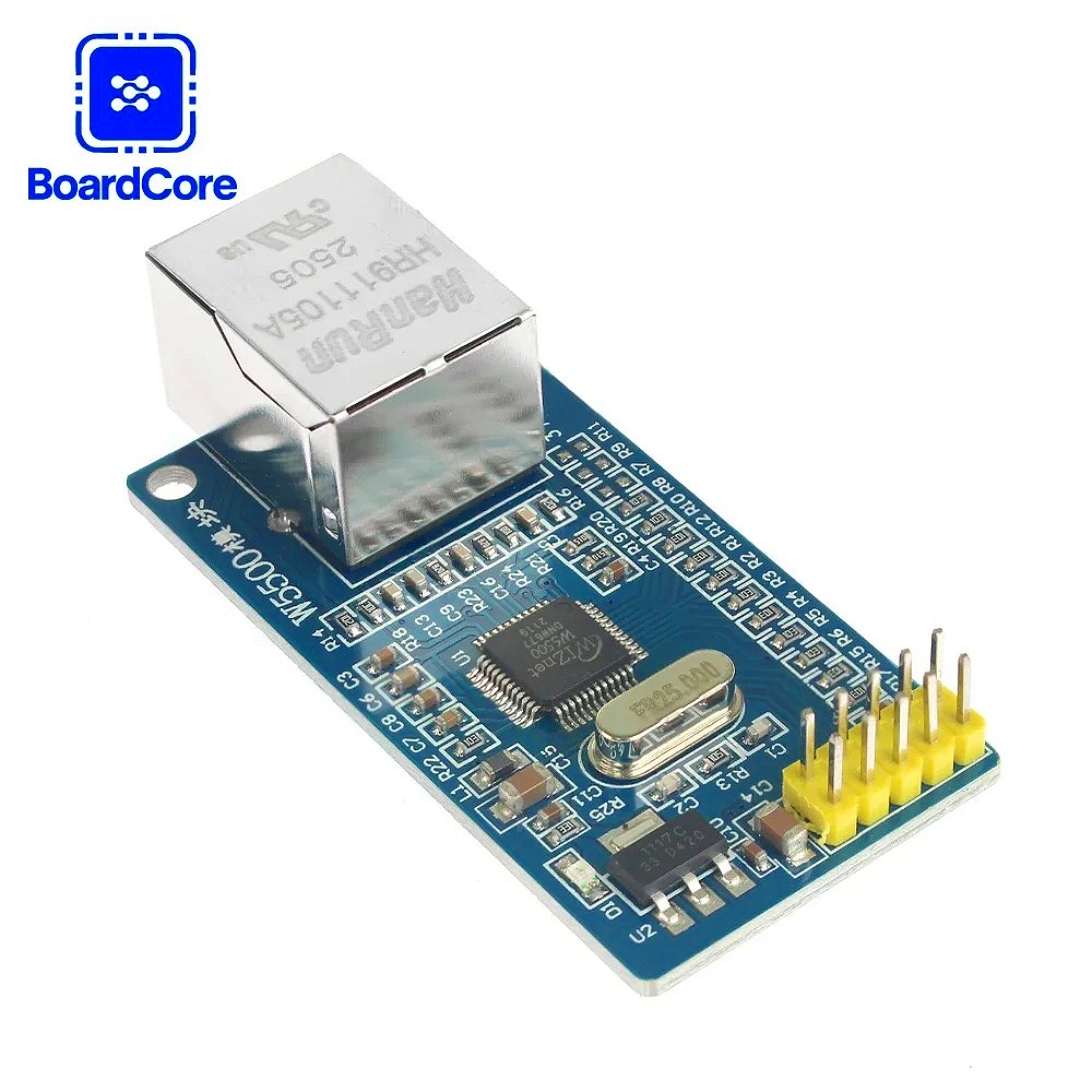 1PC 3.3V W5500 Chip New SPI to - Ethernet Module W5500 ulasan dan harga