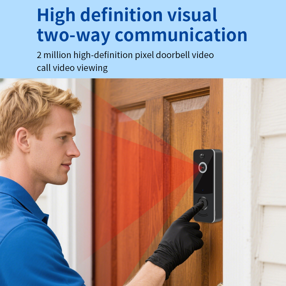 1080P WIFI Video Doorbell TTLO - Smart Doorbell Wired ulasan dan harga