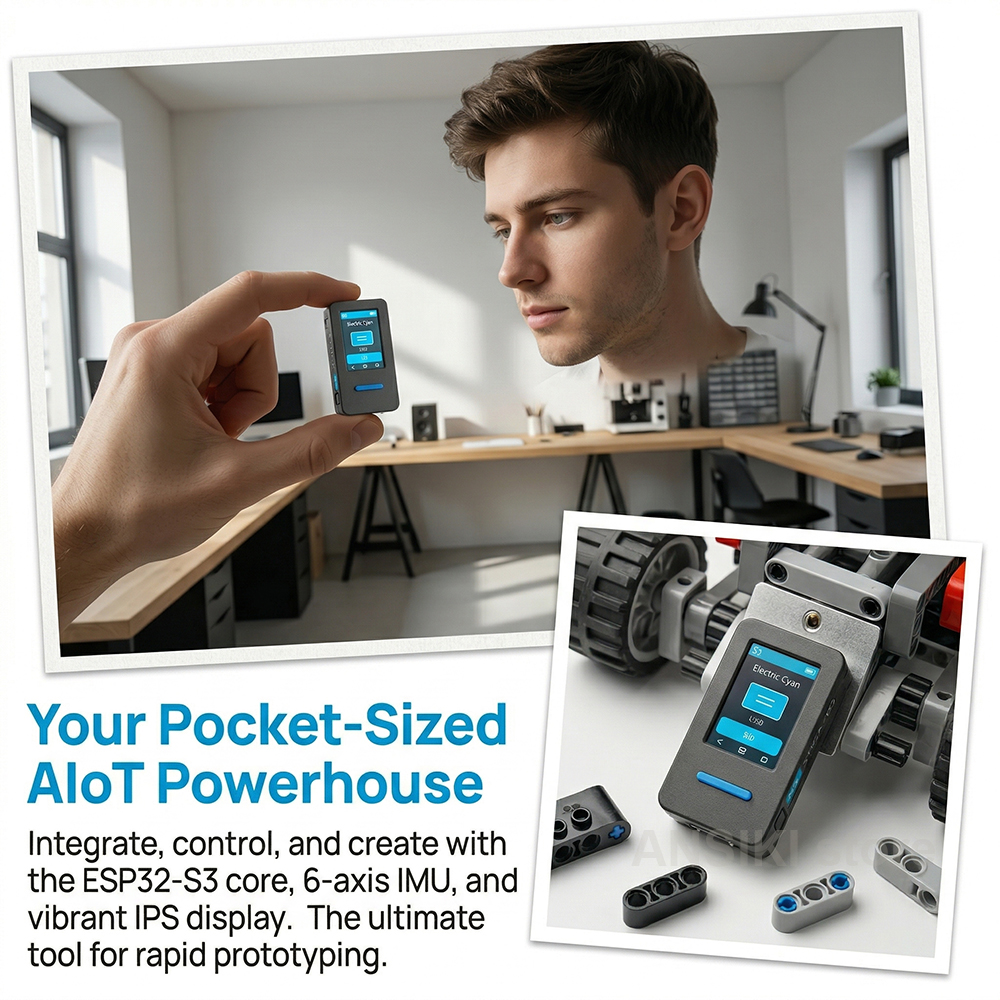 M5Stack M5StickS3 ESP32-S3 IoT - Smart Home Automation Diy ulasan dan harga