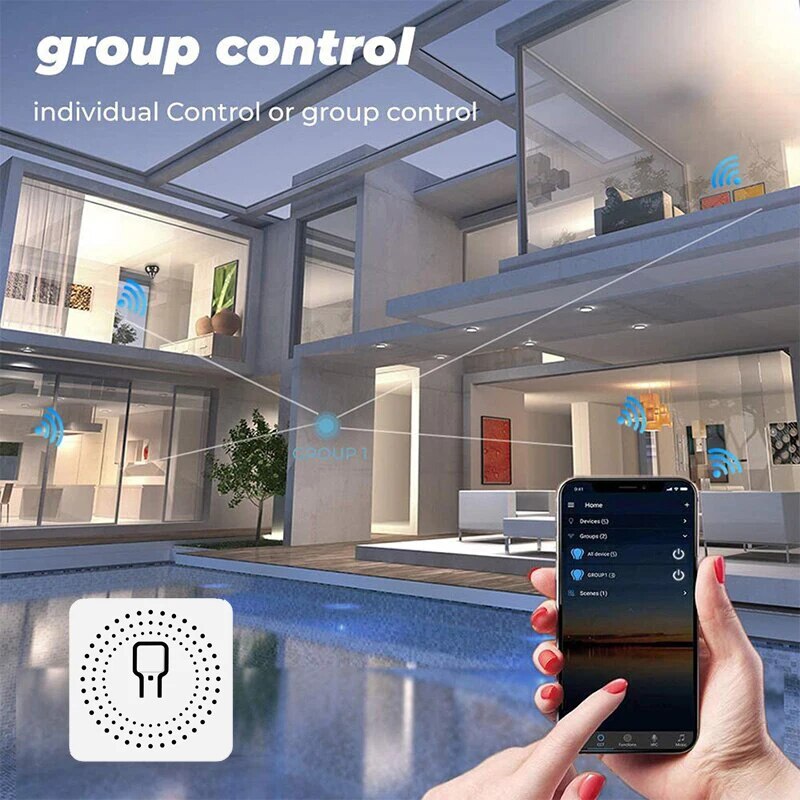 Mini 16A WiFi Switch Smart Lif - Home Automation Technology ulasan dan harga