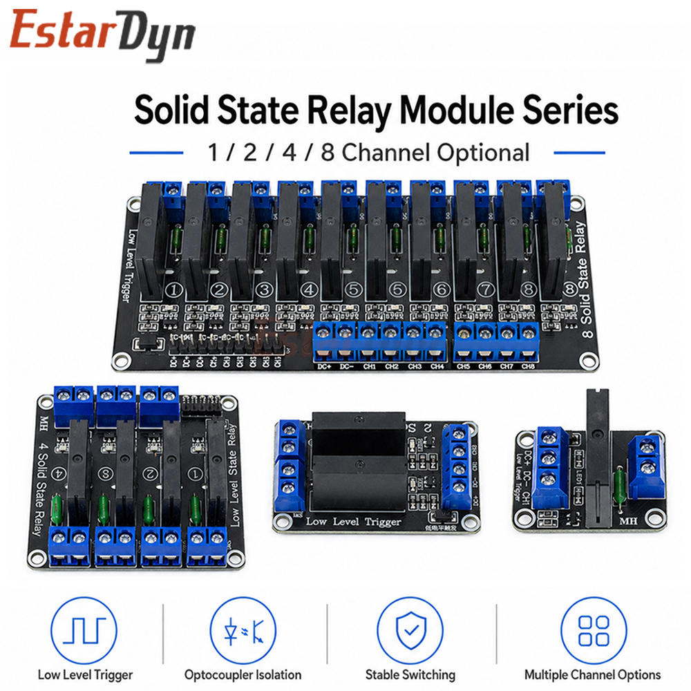 Estardyn 5V 1/2/4/8CH G3MB-202 - Home Automation Diy ulasan dan harga