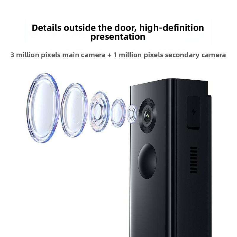Xiaomi Smart Doorbell 4 HD Dua - Smart Doorbell Wired ulasan dan harga