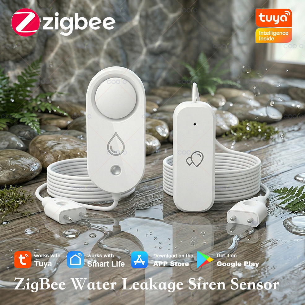Tuya Zigbee Water Sensor Leaka - Home Automation Technology ulasan dan harga