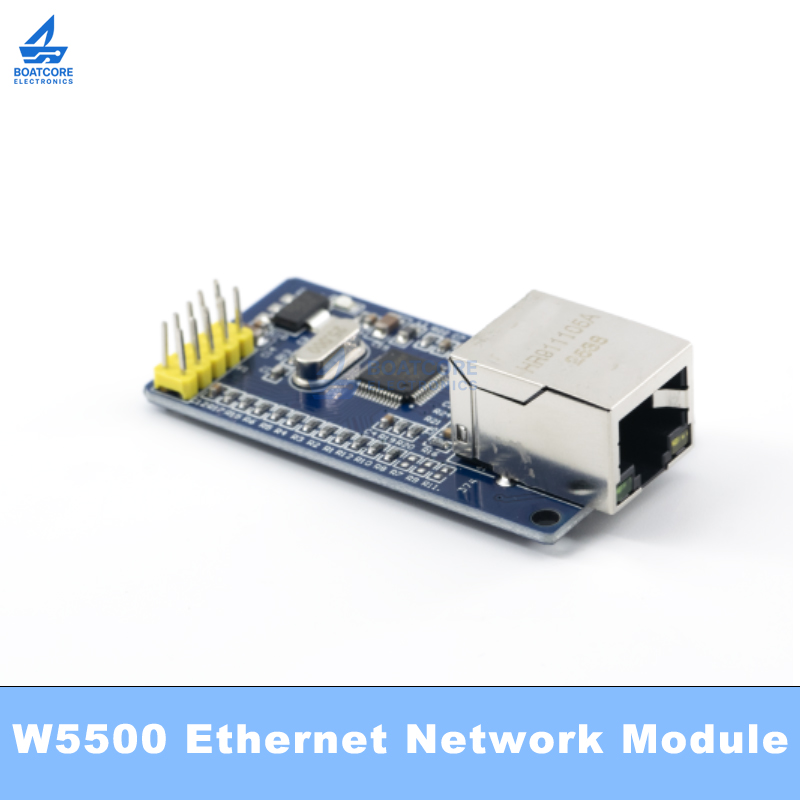 1PCS W5500 Chip New SPI to LAN - Ethernet Module W5500 ulasan dan harga