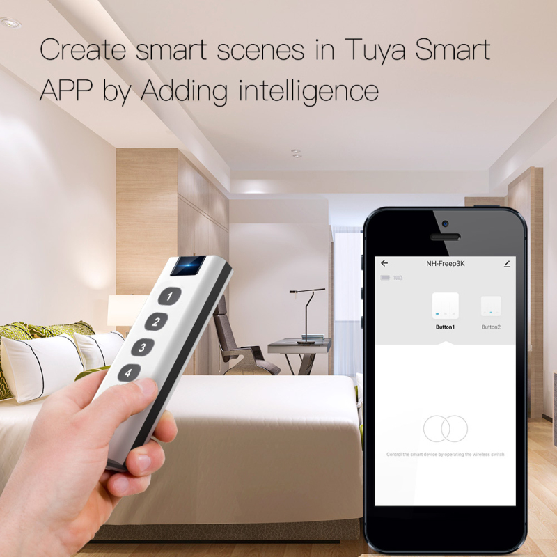 Tuya ZigBee Smart Scene Switch - Sonoff Basic Switch ulasan dan harga