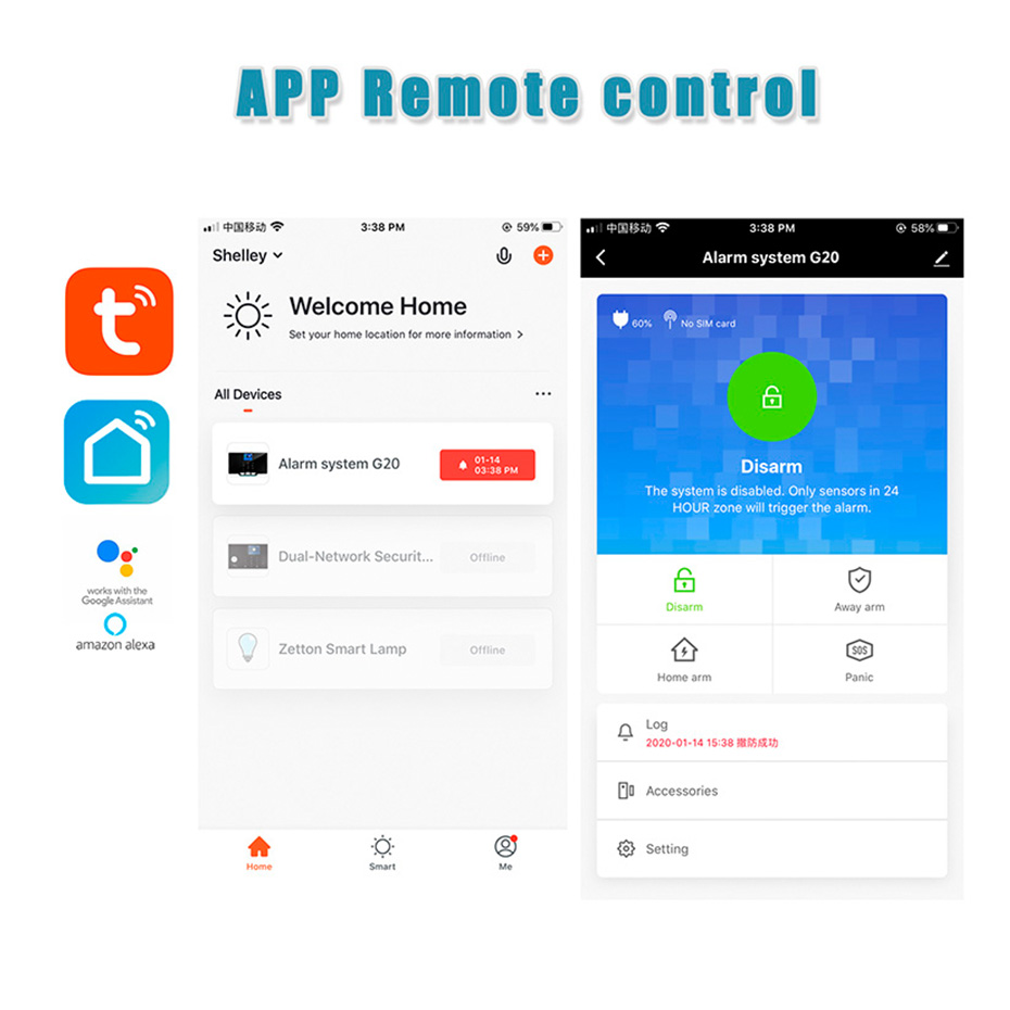 KERUI 433MHz DIY Alarm Kit G20 - Home Automation Diy Kit ulasan dan harga