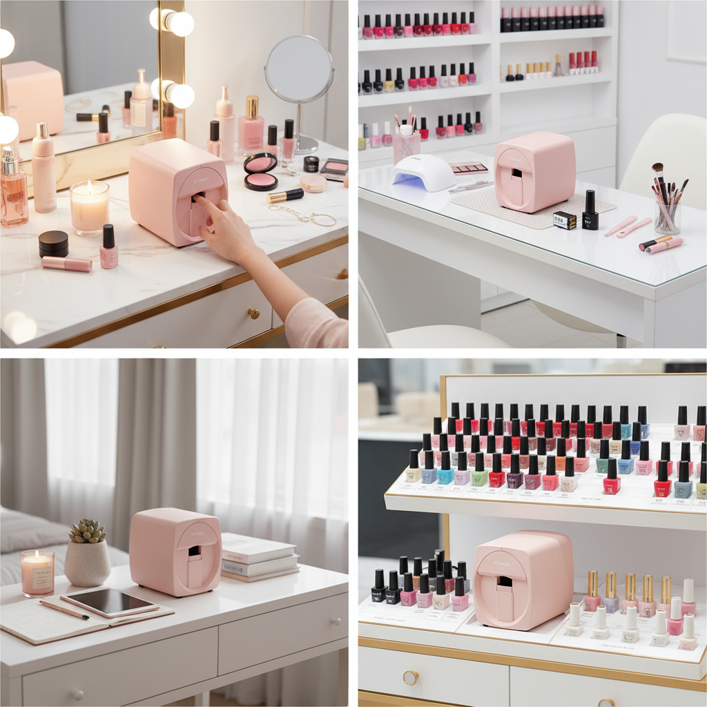 Portable 3D Nail Art Printer S - Home Automation Diy Kit ulasan dan harga
