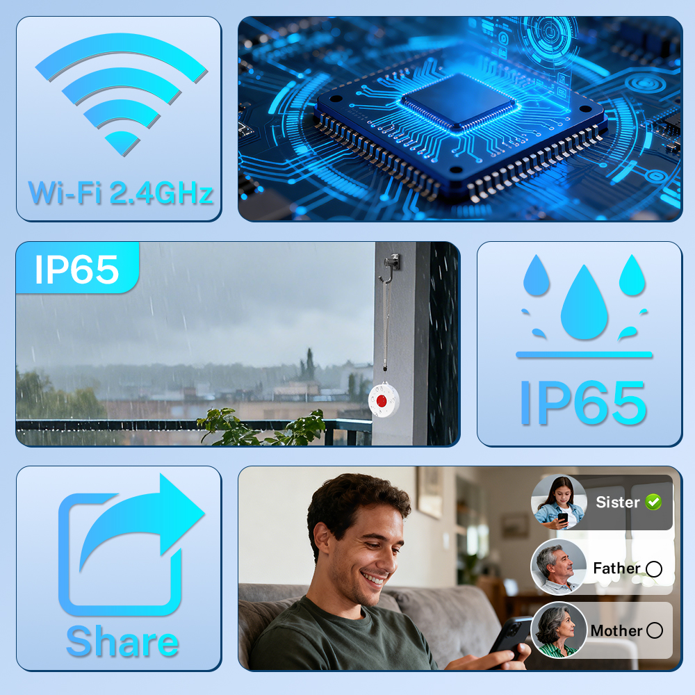 Tuya ZigBee Smart Button IP65  - Home Automation Diy ulasan dan harga