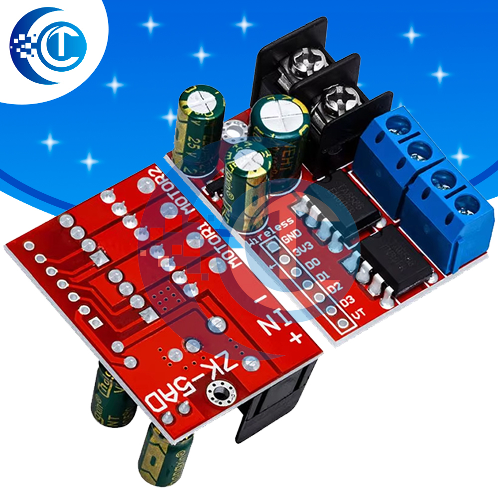 Dual DC Motor Driver Module (D - Level Shifter 3.3V ulasan dan harga