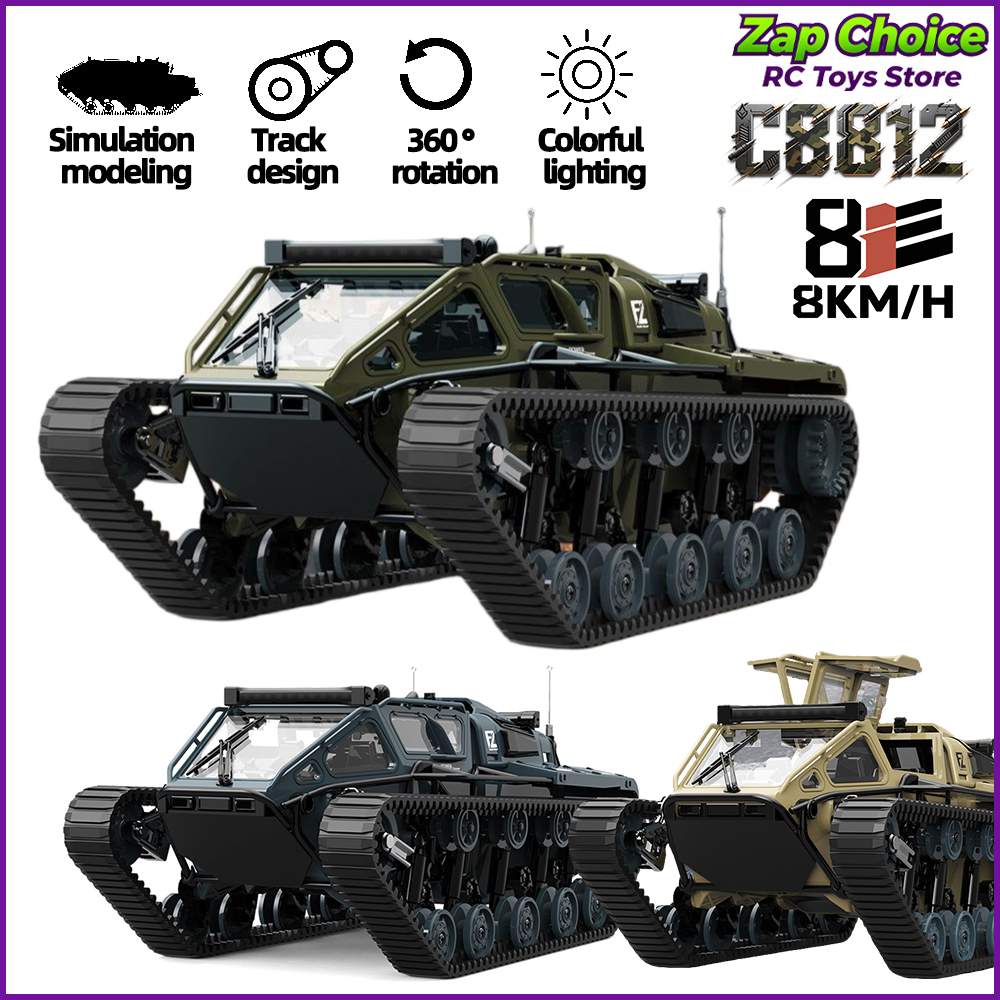 JJRC C8812 1/16 Tracked Tank R - Home Automation Tutorial ulasan dan harga