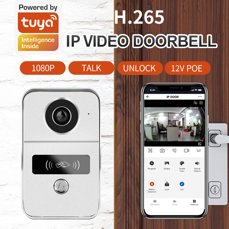 Tuya Smart 1080P Doorbell Came - Smart Doorbell Wired ulasan dan harga