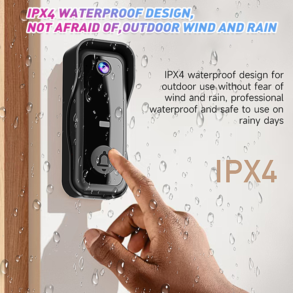 X6 Smart Video Doorbell Camera - Smart Doorbell Wired ulasan dan harga