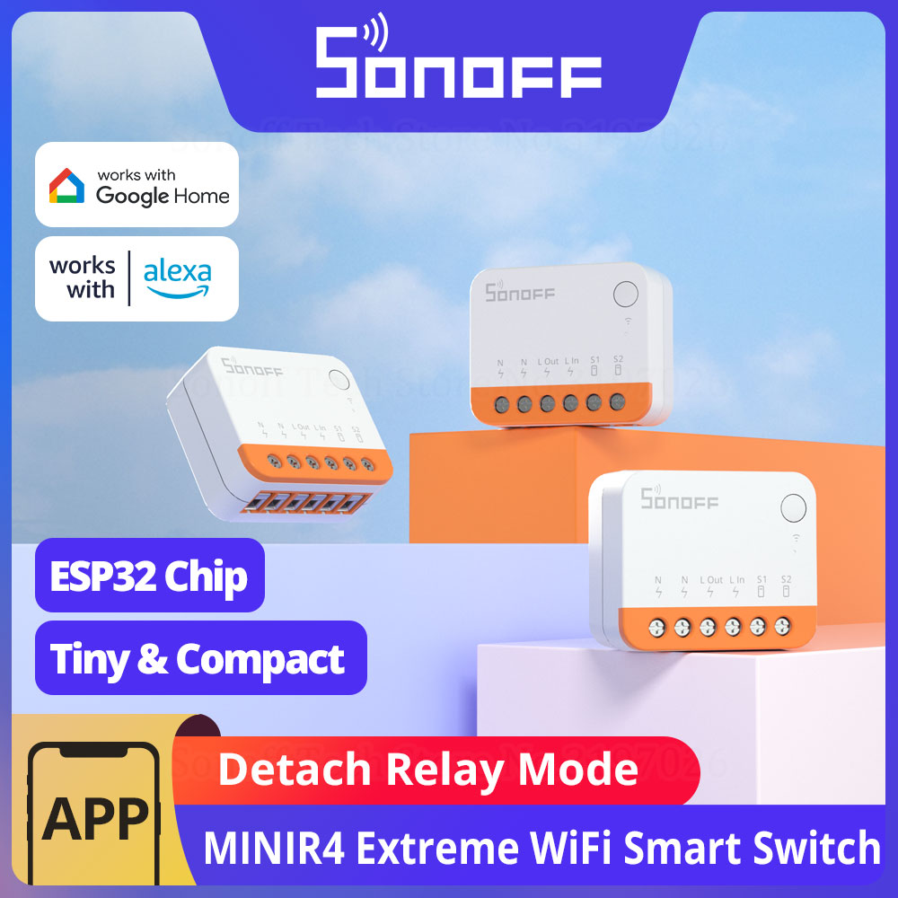 SONOFF MINIR4 Extreme WiFi Sma - Sonoff Basic Switch ulasan dan harga