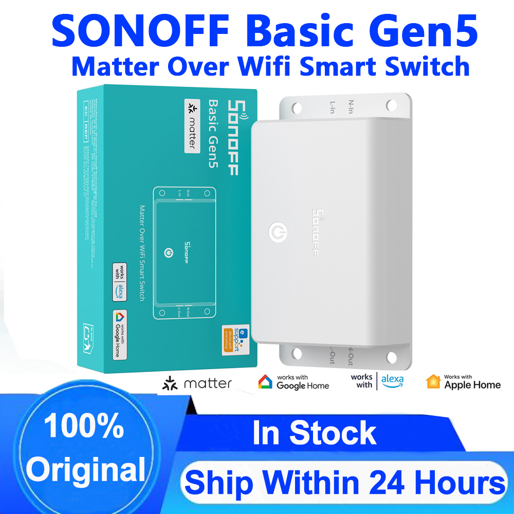 SONOFF Basic Gen5 Matter Over  - Sonoff Basic Switch ulasan dan harga