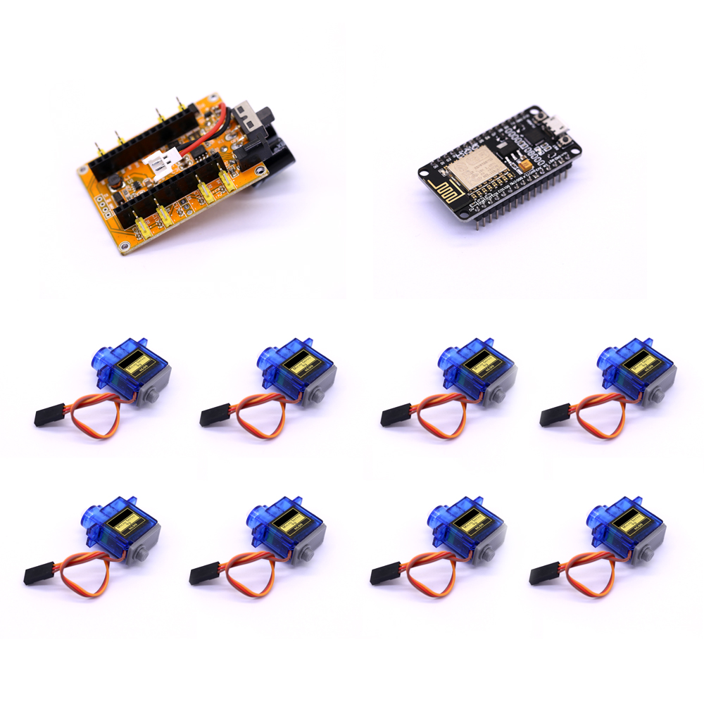 Bionic Quadruped Spider Robot  - Esp8266 Nodemcu Board ulasan dan harga