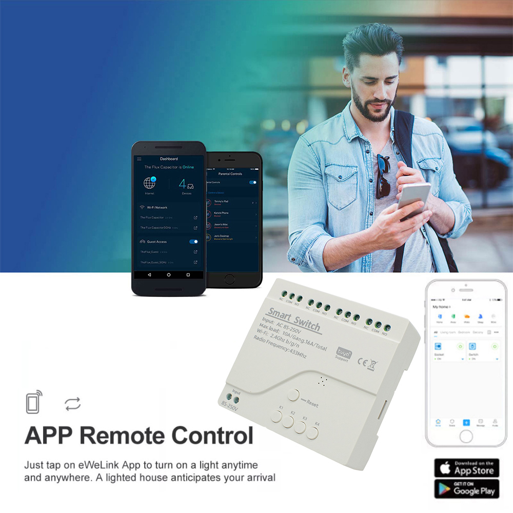 Wifi Smart Switch Home Automat - Home Automation Ideas ulasan dan harga