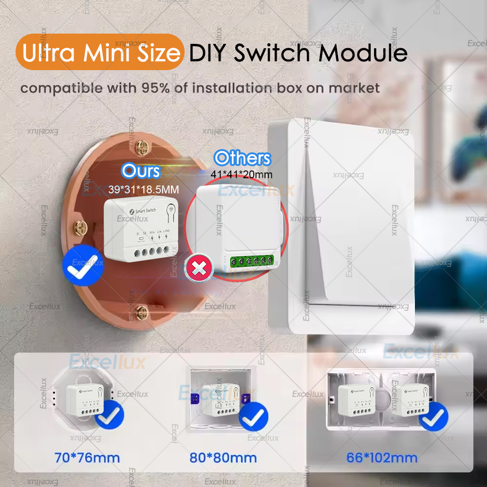 10A Mini Zigbee Smart Switch M - Home Automation Diy ulasan dan harga
