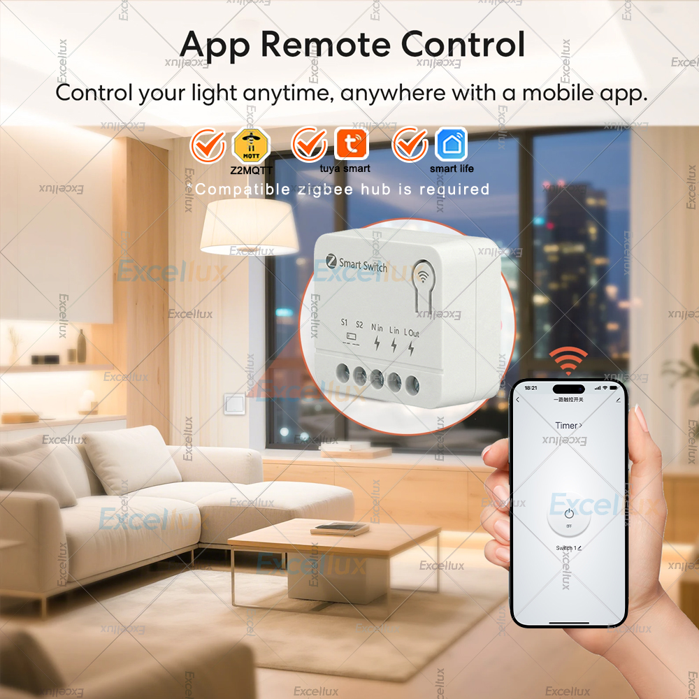 10A Mini Zigbee Smart Switch M - Home Automation Diy ulasan dan harga