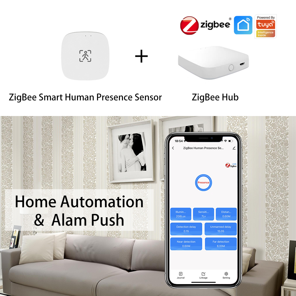 ZigBee Wifi MmWave Human Prese - Home Automation Technology ulasan dan harga