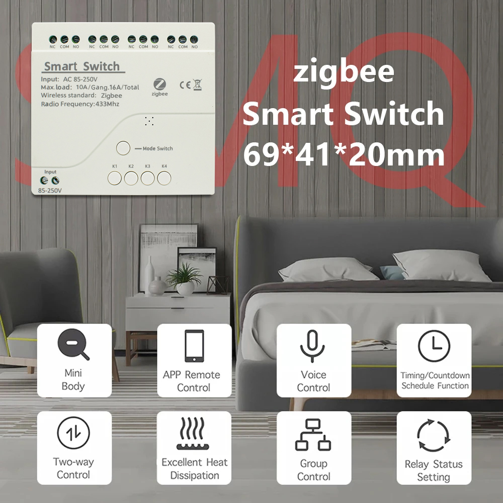 Zigbee Smart Switch Wifi Relay - Home Automation Technology ulasan dan harga