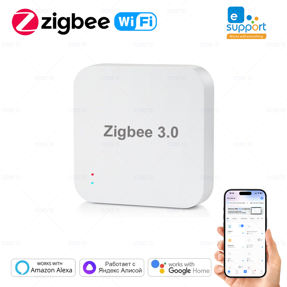 Zigbee 3.0 Gateway Hub Smart H - Home Automation Ideas ulasan dan harga