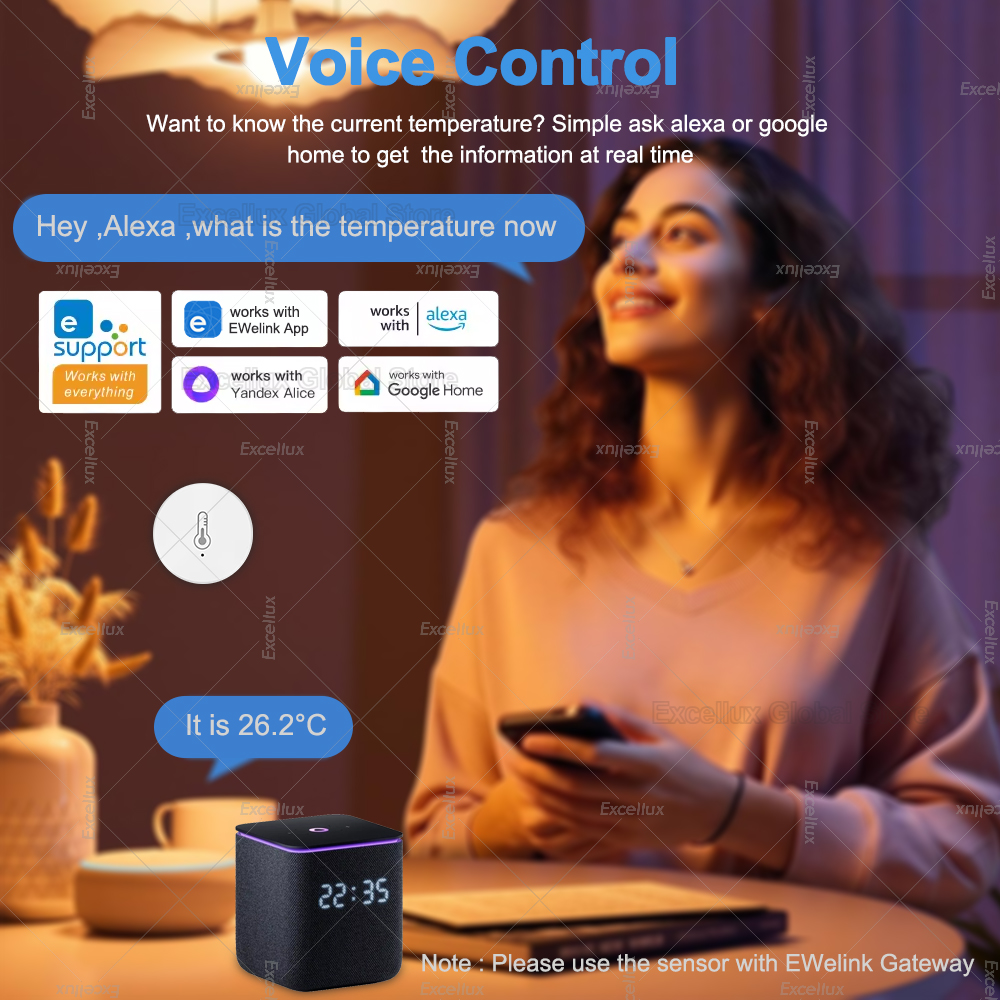 EWelink Smart Zigbee Temperatu - Home Automation Technology ulasan dan harga