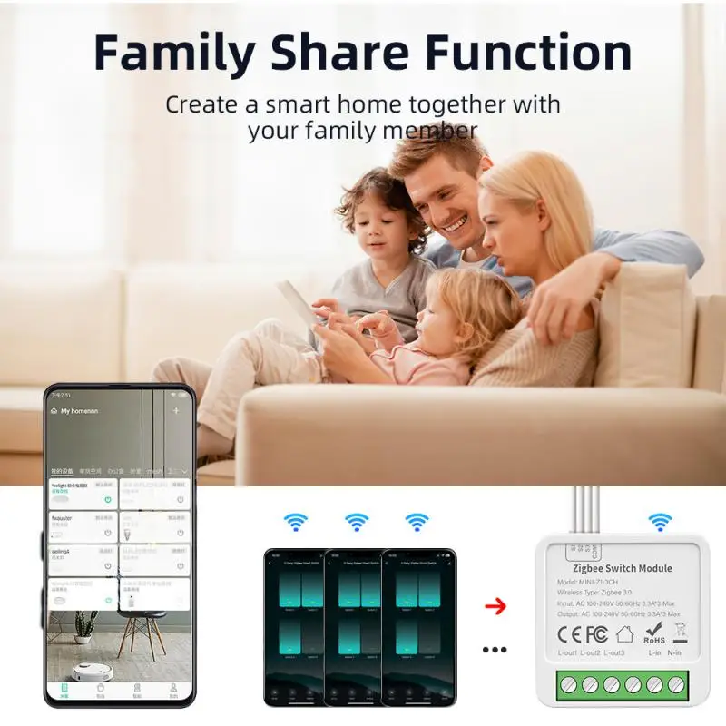 Tuya Wifi Zigbee 3.0 DIY Mini  - Home Automation Diy ulasan dan harga