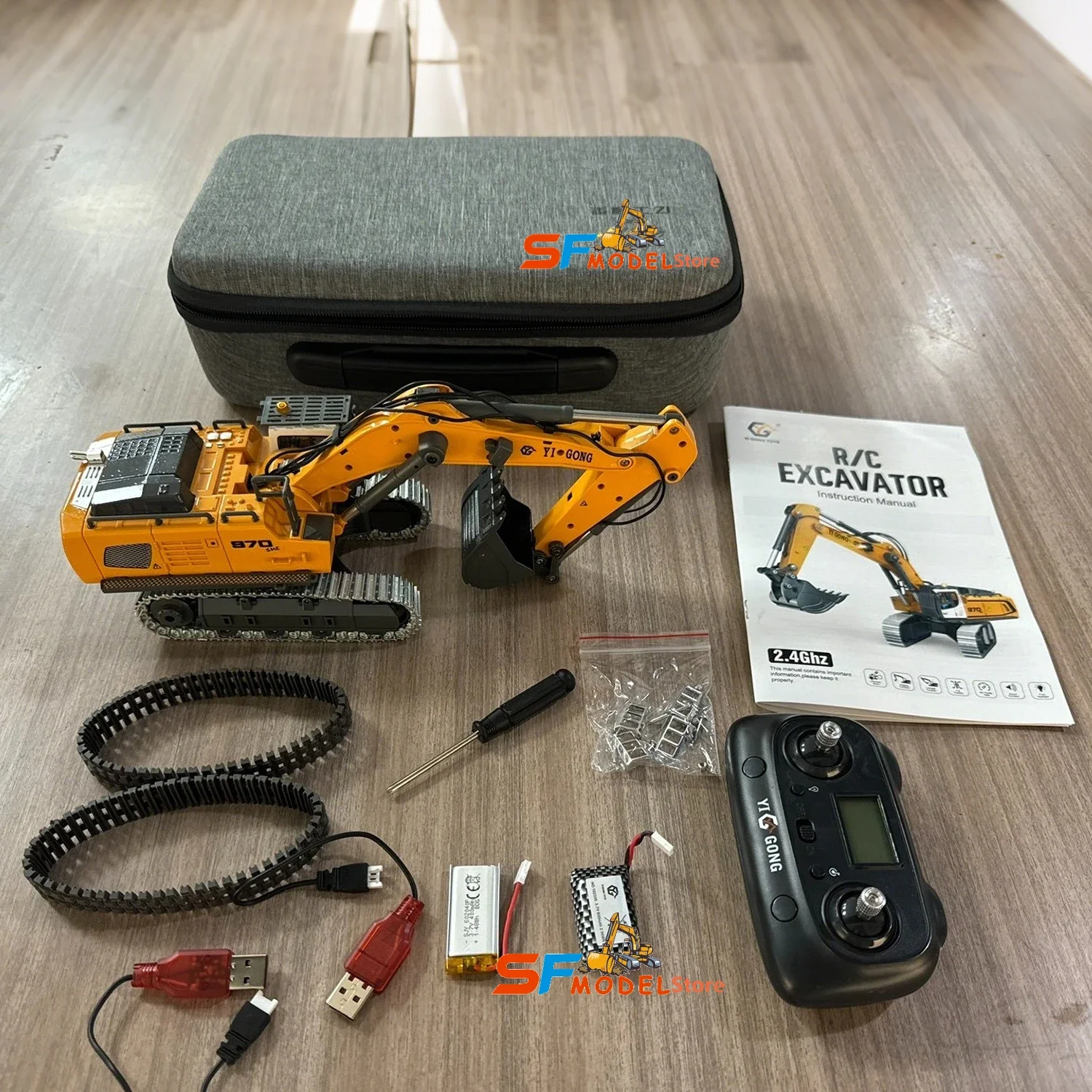1/50 970 520 Mini RC Excavator - Home Automation Tutorial ulasan dan harga