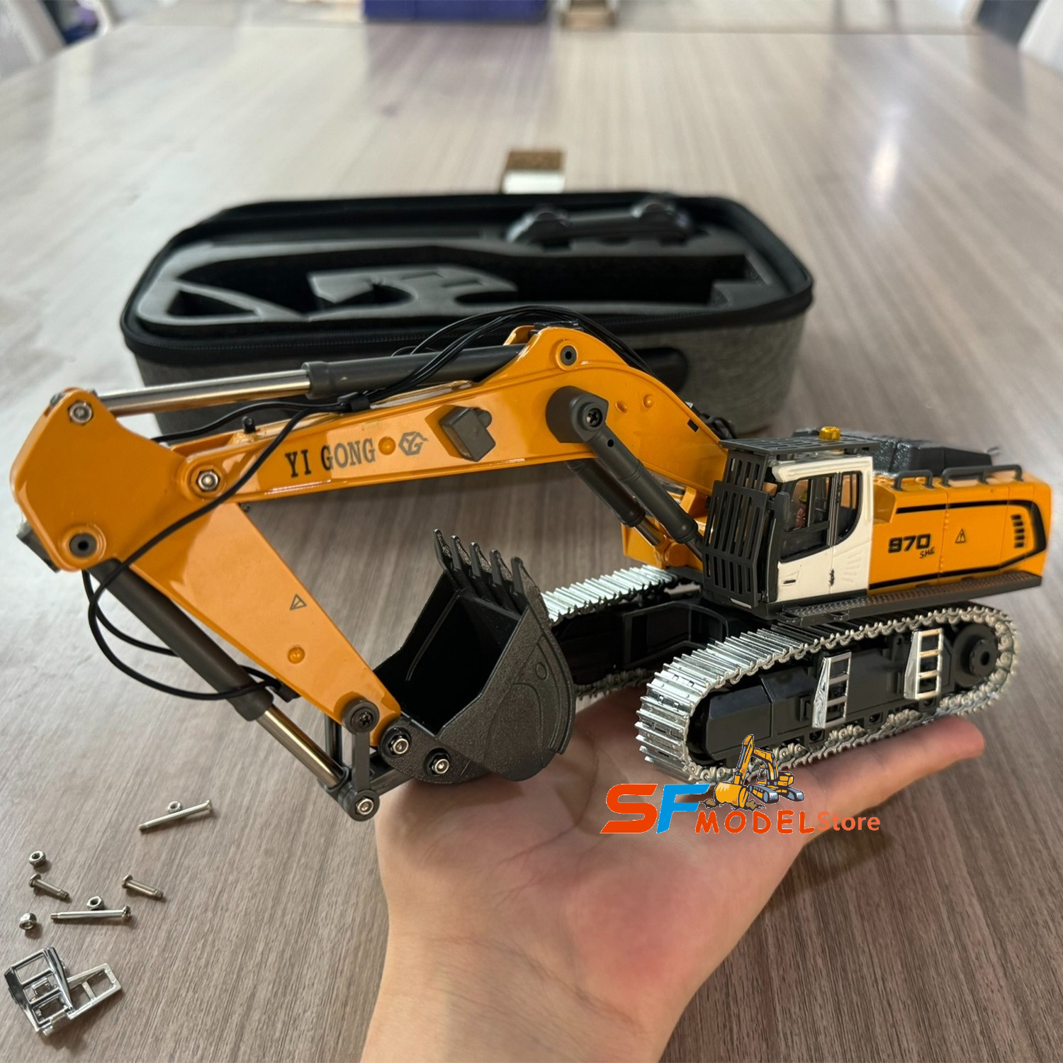 1/50 970 520 Mini RC Excavator - Home Automation Tutorial ulasan dan harga