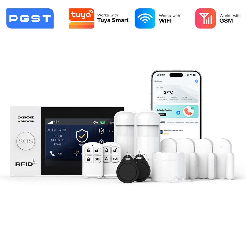 PGST 2G WiFi Alarm System Kit  - Smart Home Automation Diy ulasan dan harga