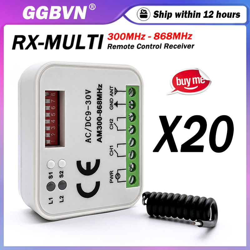 1-20pcs New Universal RX MULTI - 433Mhz Receiver Module ulasan dan harga