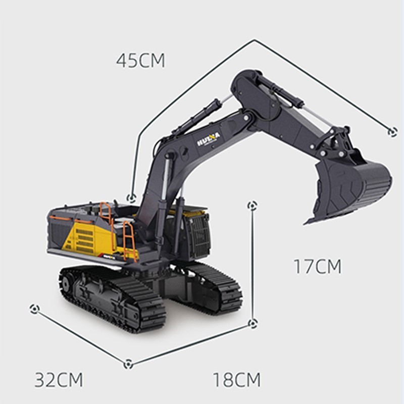 HUINA 1/14 1592 RTR Tracked RC - Home Automation Tutorial ulasan dan harga