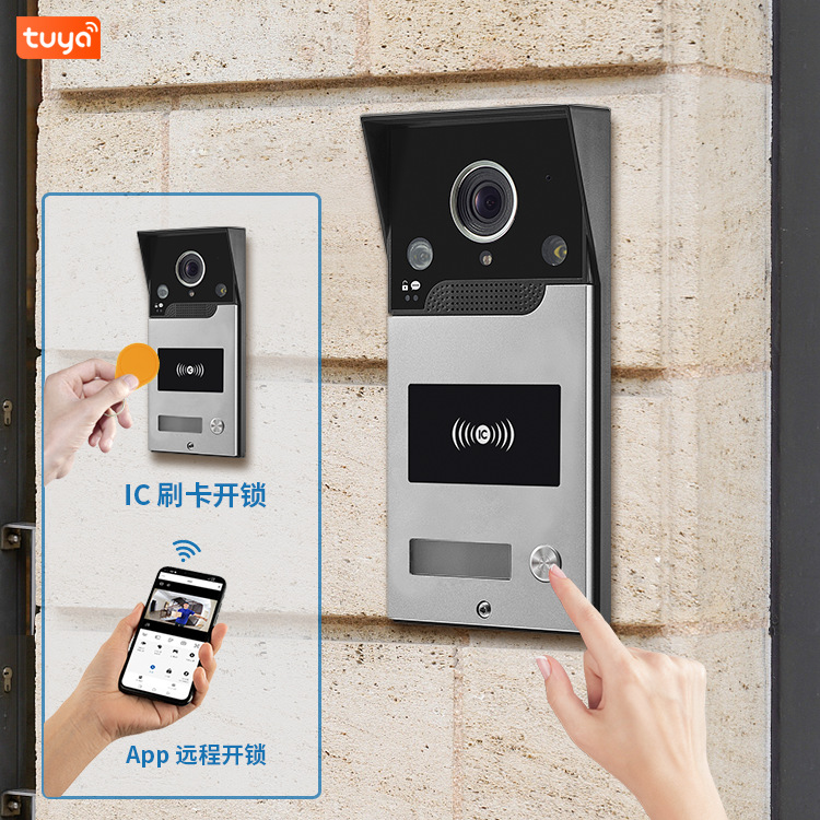 2MP 1080P Tuya APP Rifd/NFC  W - Smart Doorbell Wired ulasan dan harga