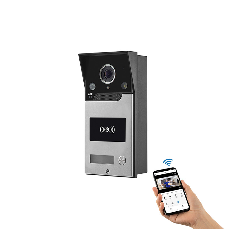 2MP 1080P Tuya APP Rifd/NFC  W - Smart Doorbell Wired ulasan dan harga
