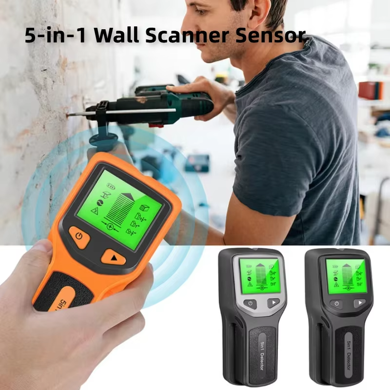 New 5-In-1 Wall Detector Handh - Water Leak Detector Wired ulasan dan harga
