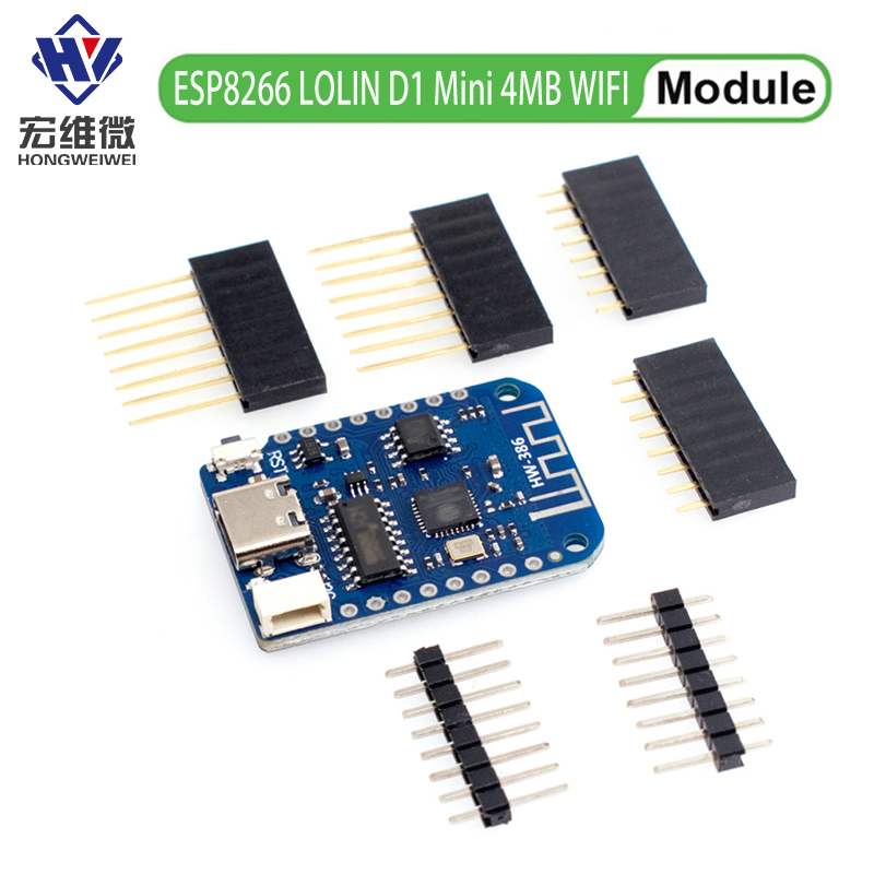 LOLIN D1 Mini V4.0.0 TYPE-C US - Esp8266 Nodemcu Board ulasan dan harga